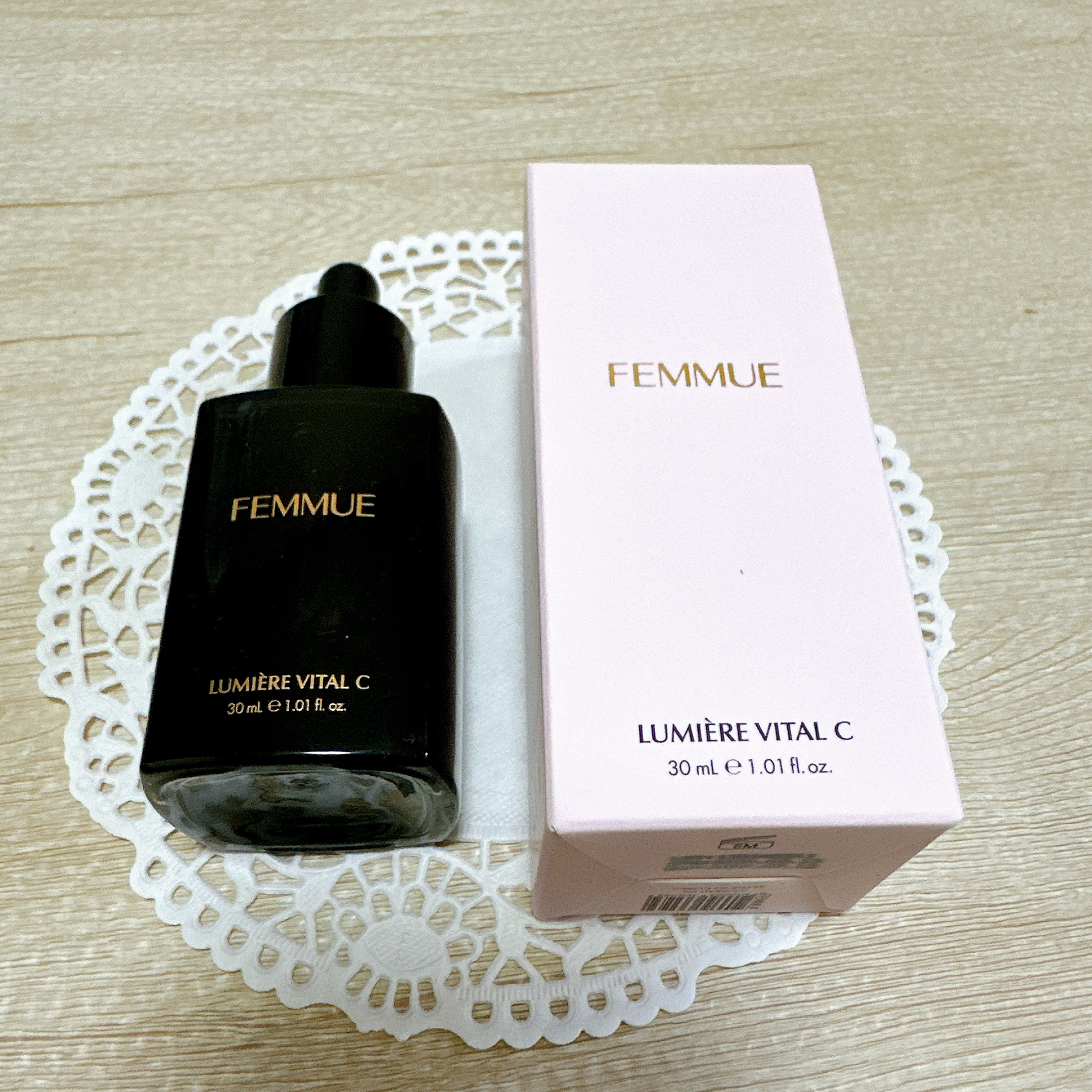 ルミエール ヴァイタルC/FEMMUE/ブースター・導入液を使ったクチコミ（2枚目）