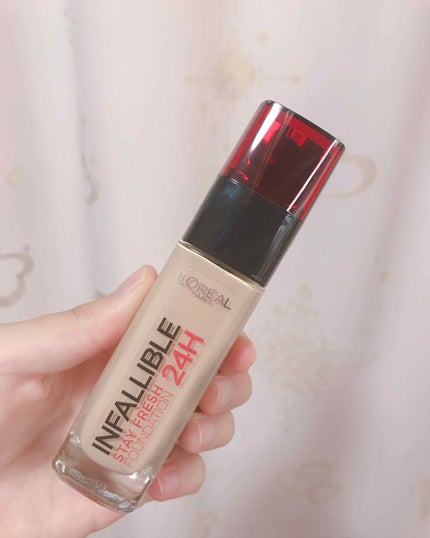 インファリブル ステイフレッシュファンデーション/ロレアル パリ/リキッドファンデーションを使ったクチコミ(1枚目)
