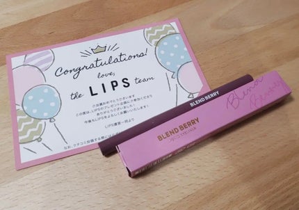 ãã¬ã€ãã« ãªãããã¢ã€ã©ã€ããŒ/BLEND BERRY/ãªãããã¢ã€ã©ã€ããŒã䜿ã£ãã¯ãã³ãïŒ1æç®ïŒ