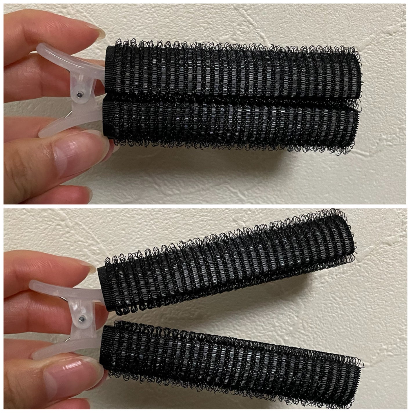 前髪カーラー/DAISO/ヘアケアグッズを使ったクチコミ(2枚目)