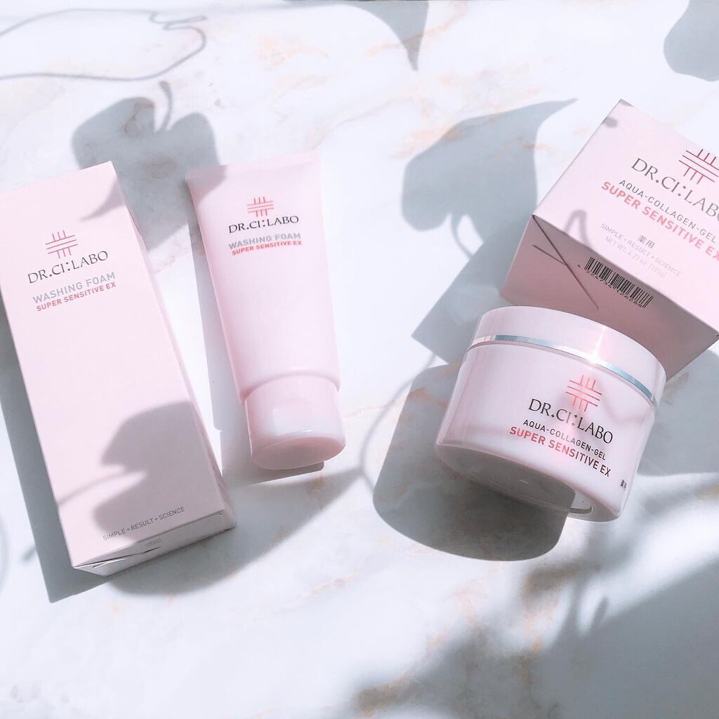 薬用アクアコラーゲンゲル スーパーセンシティブEX/ドクターシーラボⓇ/オールインワン化粧品を使ったクチコミ(1枚目)