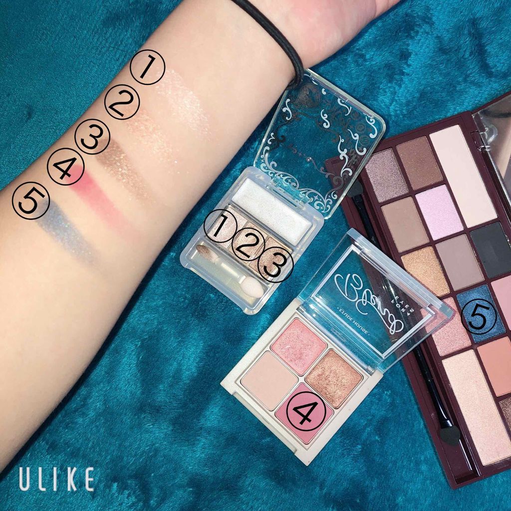 アイラブチョコレート/MAKEUP REVOLUTION/アイシャドウパレットを使ったクチコミ（2枚目）