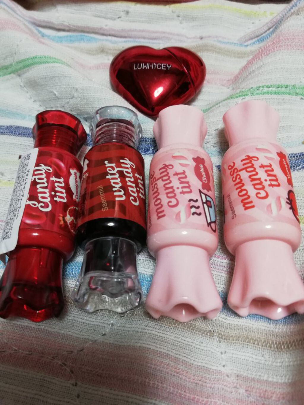 ウォーター キャンディー ティント/the SAEM/リップティントを使ったクチコミ（1枚目）