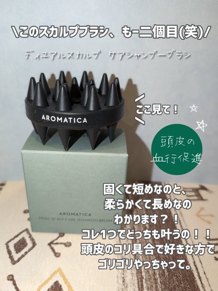 ローズマリーソルトスカルプシャンプー/AROMATICA/市販シャンプーを使ったクチコミ(5枚目)