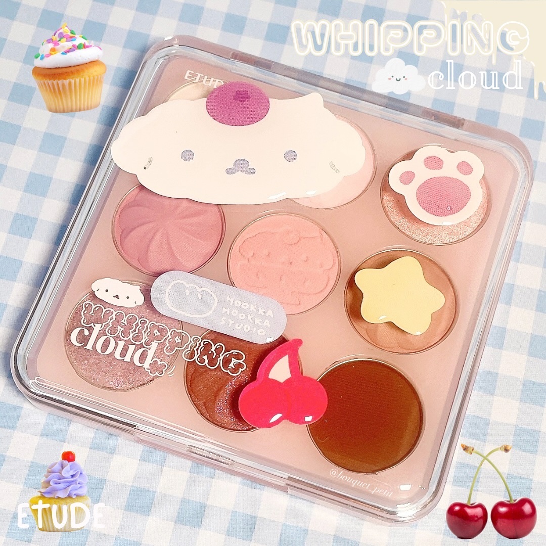 プレイカラーアイズ　ホイッピングクラウドコレクション サマーホイップクリーム/ETUDE/アイシャドウパレットを使ったクチコミ（1枚目）