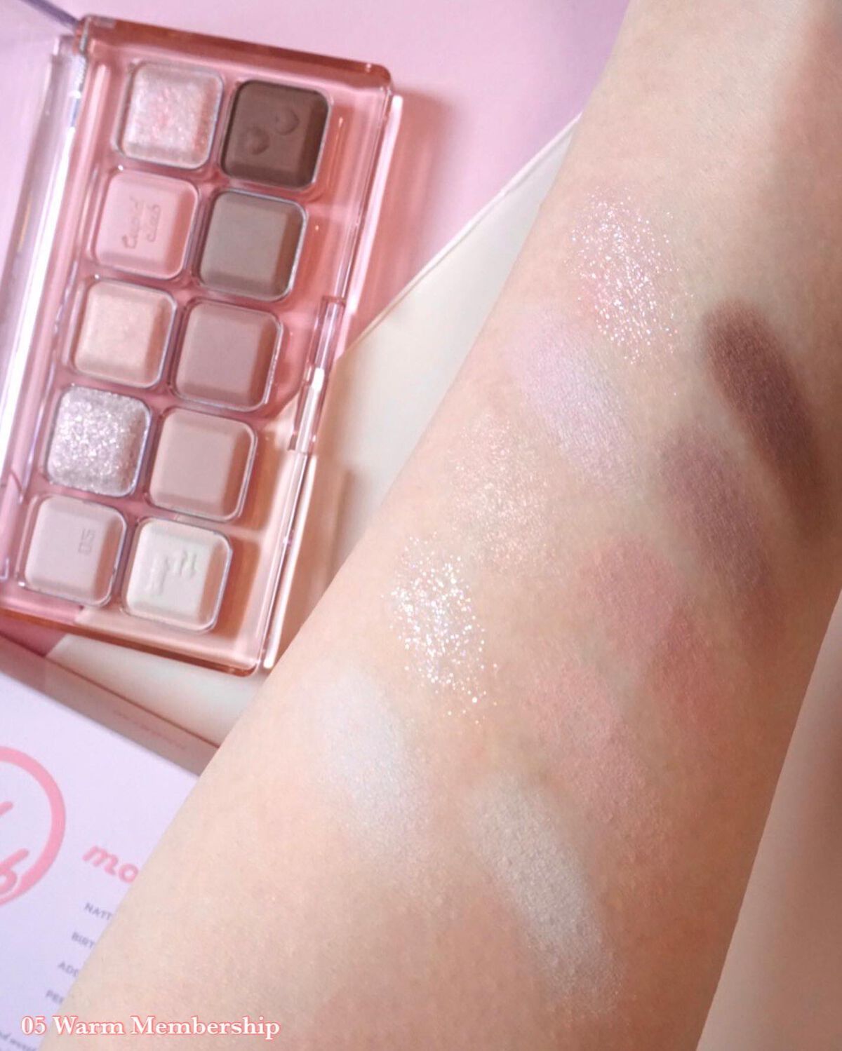 ムードキーボード/lilybyred/アイシャドウパレットを使ったクチコミ(5枚目)