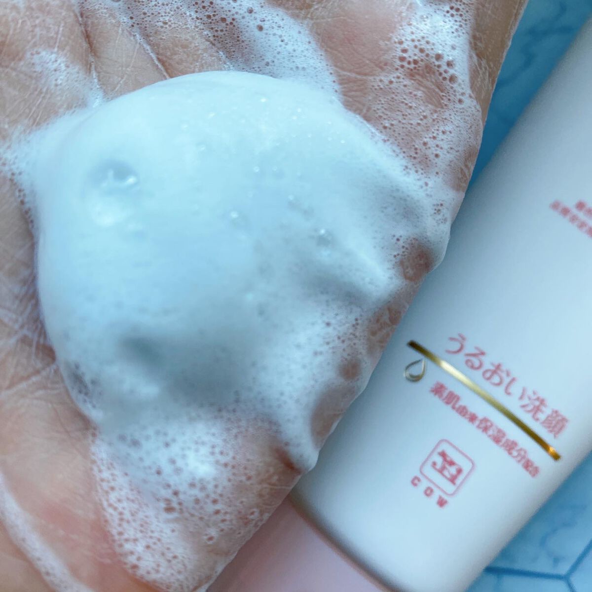 うるおい洗顔/カウブランド無添加/洗顔フォームを使ったクチコミ（3枚目）