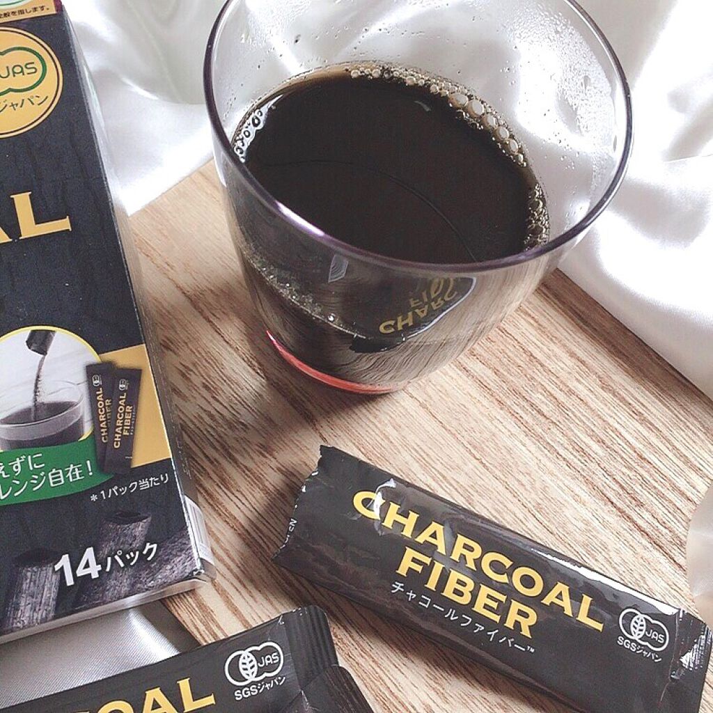 CHARCOAL FIBER/ピルボックス/ドリンクを使ったクチコミ（3枚目）