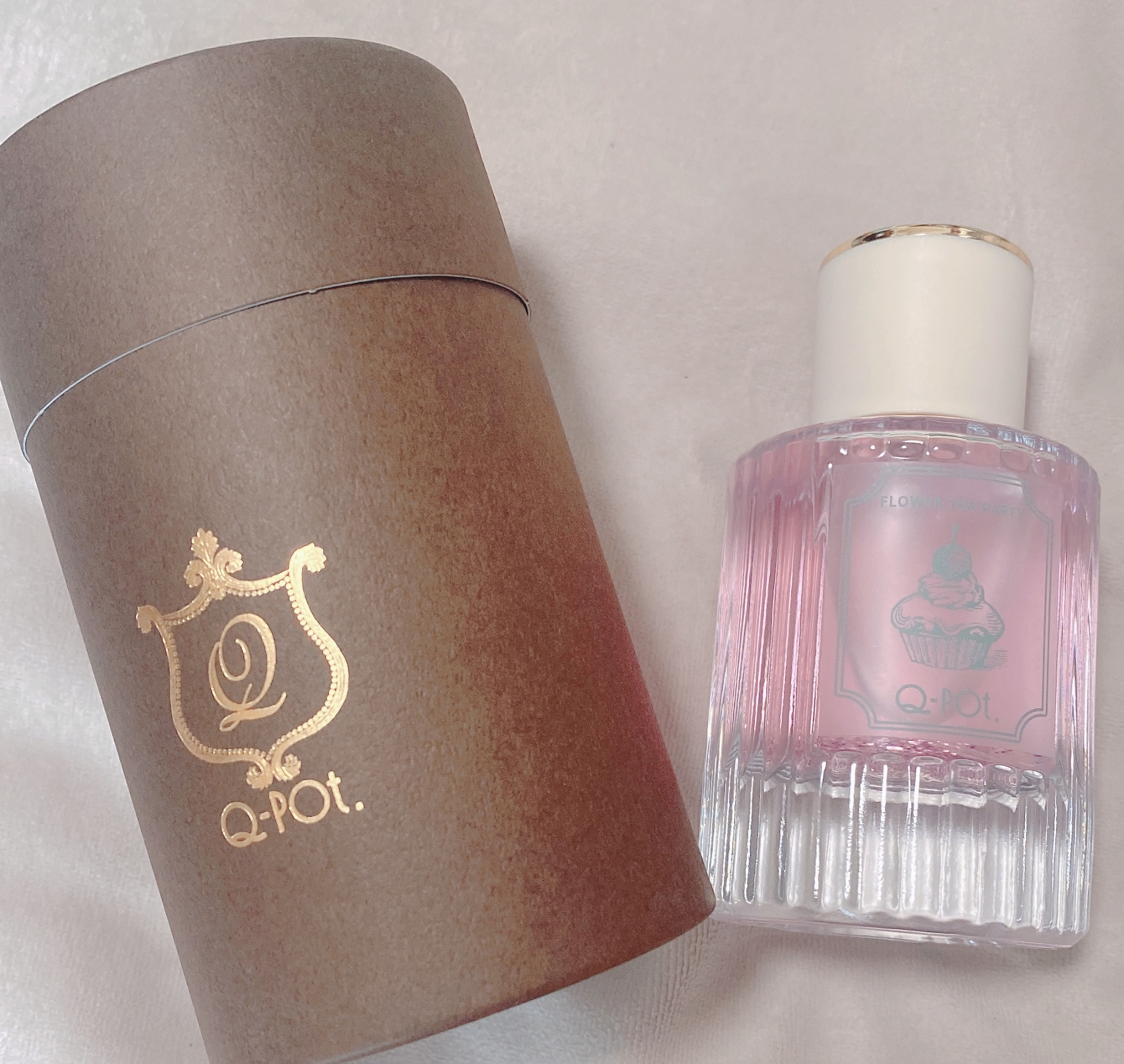 Q-pot クリームソーダ 香水 オードトワレ Q-pot.イクスピアリ店限定フレグランス、アクセサリー着想