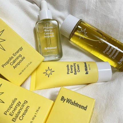 プロポリスエナジーバランシングクリーム/By Wishtrend/フェイスクリームを使ったクチコミ(1枚目)