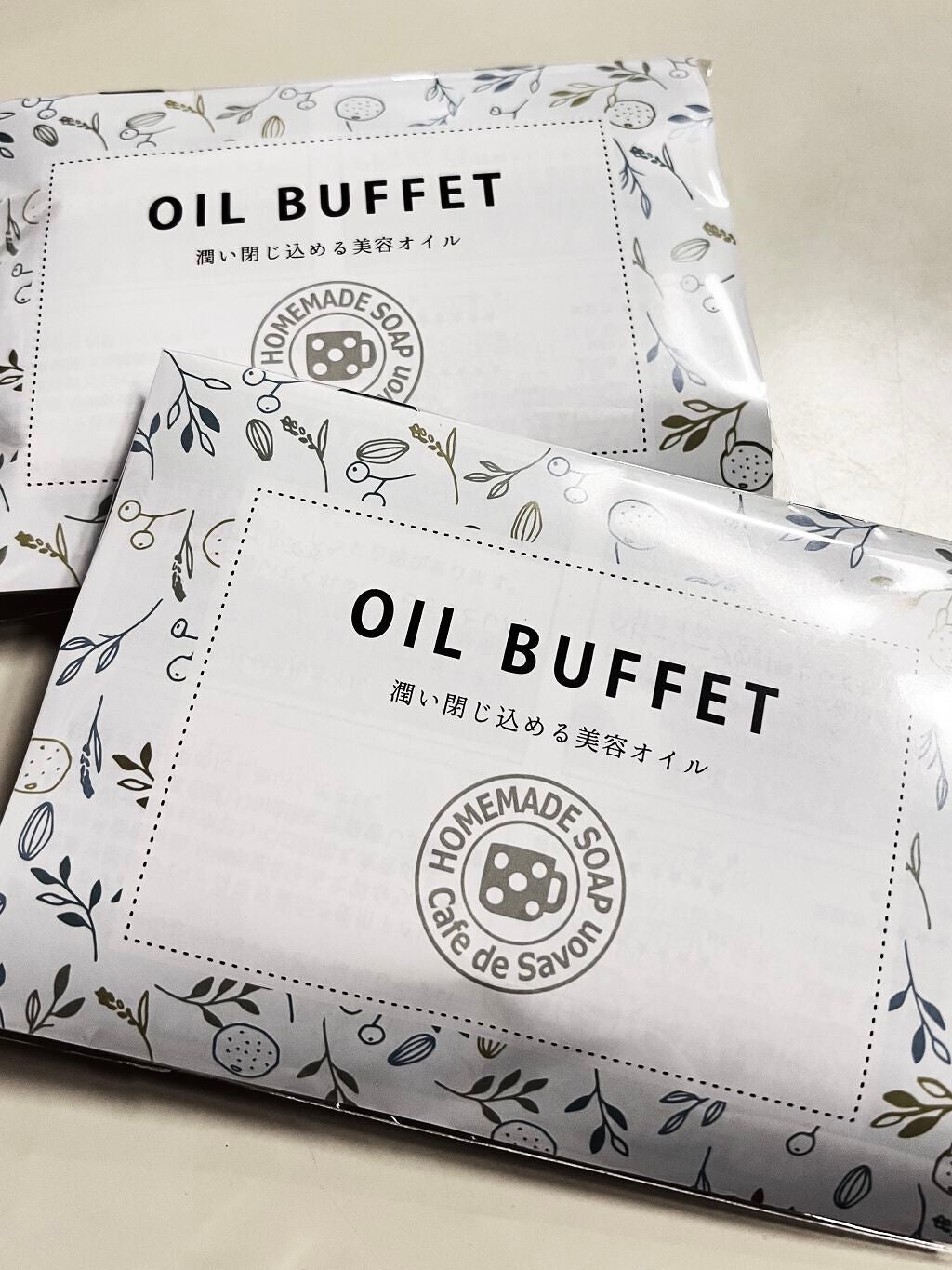 レシピ付き お試しオイルビュッフェ/カフェ・ド・サボン/その他キットセットを使ったクチコミ(1枚目)