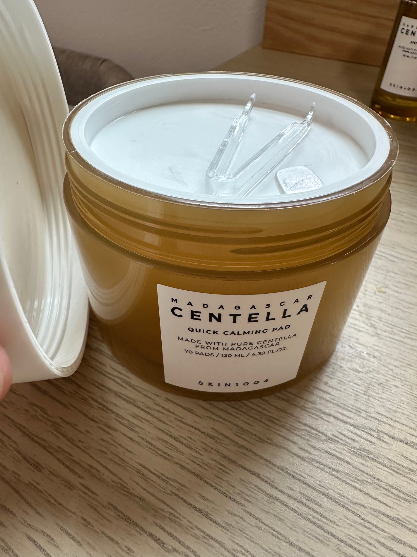 センテラ クイックカーミングパッド/SKIN1004/トナーパッドを使ったクチコミ(1枚目)