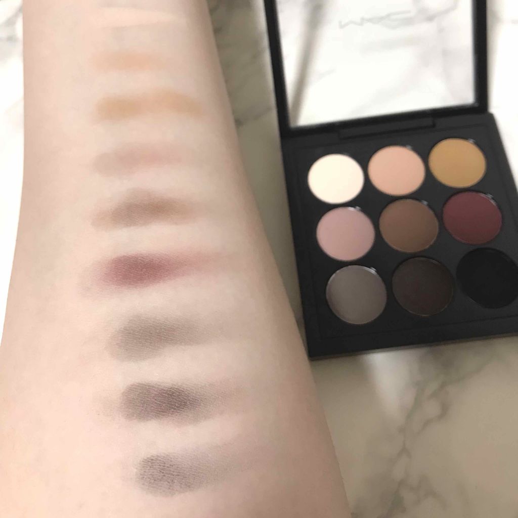 スモール アイシャドウ×9/M・A・C/アイシャドウパレットを使ったクチコミ(3枚目)