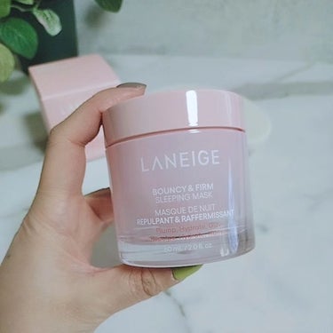 バウンシースリーピングマスク/LANEIGE/フェイスクリームを使ったクチコミ（2枚目）