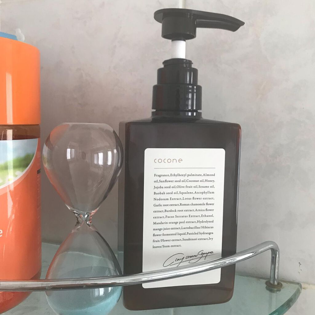 クレイクリームシャンプー(モイスト)/cocone/市販シャンプーを使ったクチコミ(1枚目)