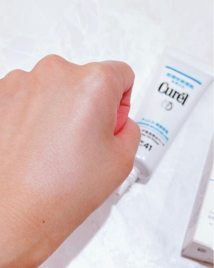 キュレル 潤浸保湿 ファンデ負担防止ベース/キュレル/化粧下地を使ったクチコミ(4枚目)