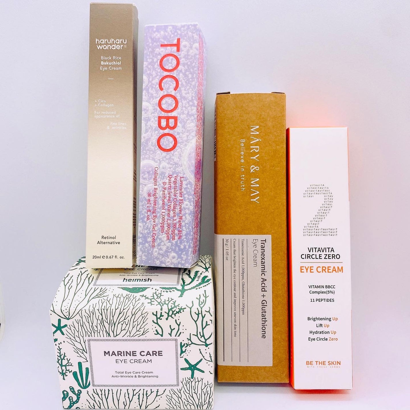 Marine Care Eye Cream /heimish/アイケア・アイクリームを使ったクチコミ(2枚目)