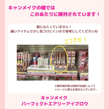 パーフェクトエアリーアイブロウ/キャンメイク/アイブロウペンシルを使ったクチコミ(8枚目)