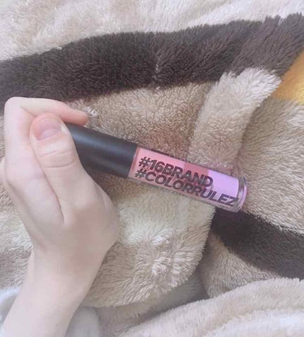 COLORRULEZ/16BRAND/リップグロスを使ったクチコミ(1枚目)
