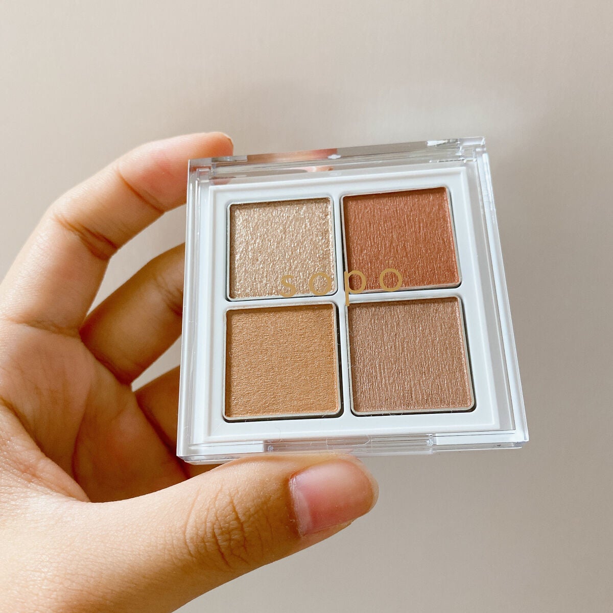 アイパレット/sopo/アイシャドウパレットを使ったクチコミ(1枚目)