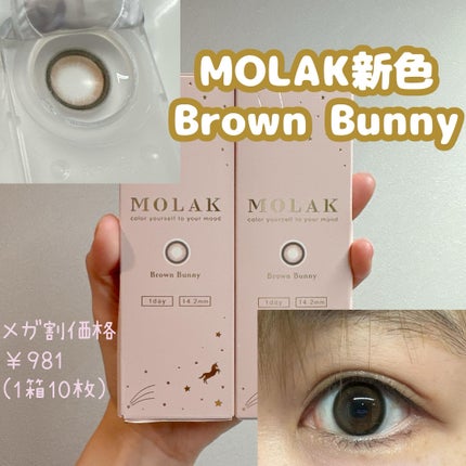 MOLAK 1day/MOLAK/ワンデー(1DAY)カラコンを使ったクチコミ(1枚目)