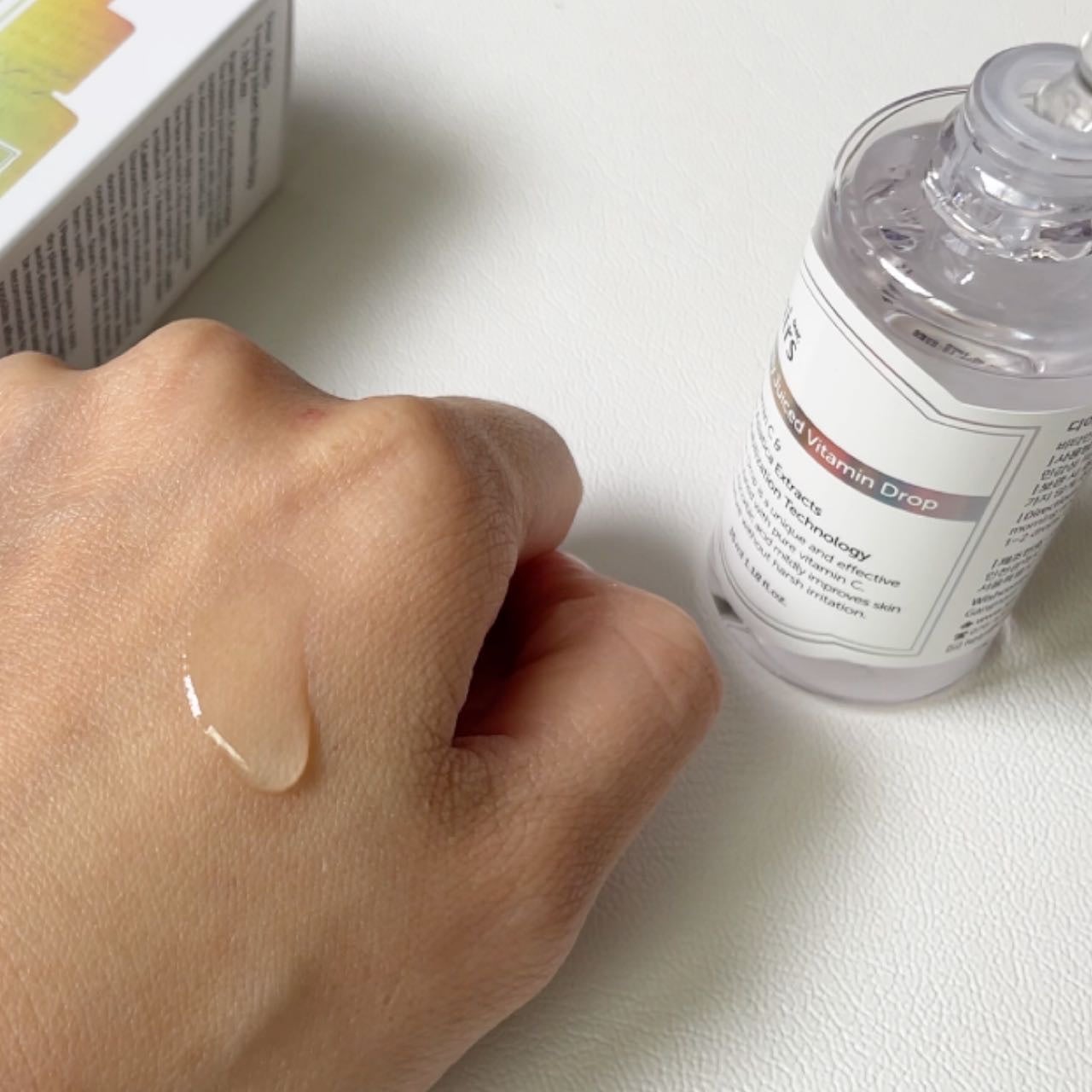 フレッシュリージュースドビタミンドロップ(35ml)/Klairs/美容液を使ったクチコミ(3枚目)