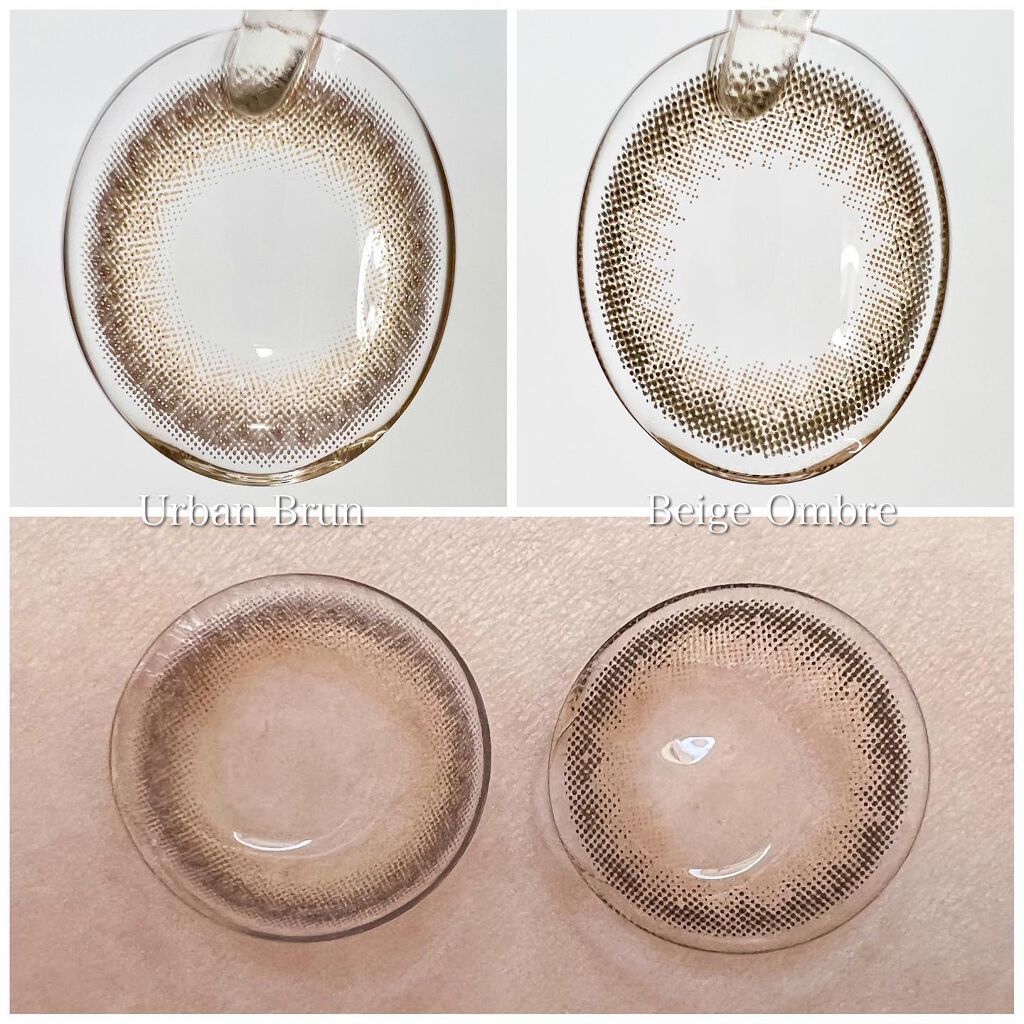 エルージュ 2weeks ベージュオンブル/éRouge/２週間（２WEEKS）カラコンを使ったクチコミ（3枚目）