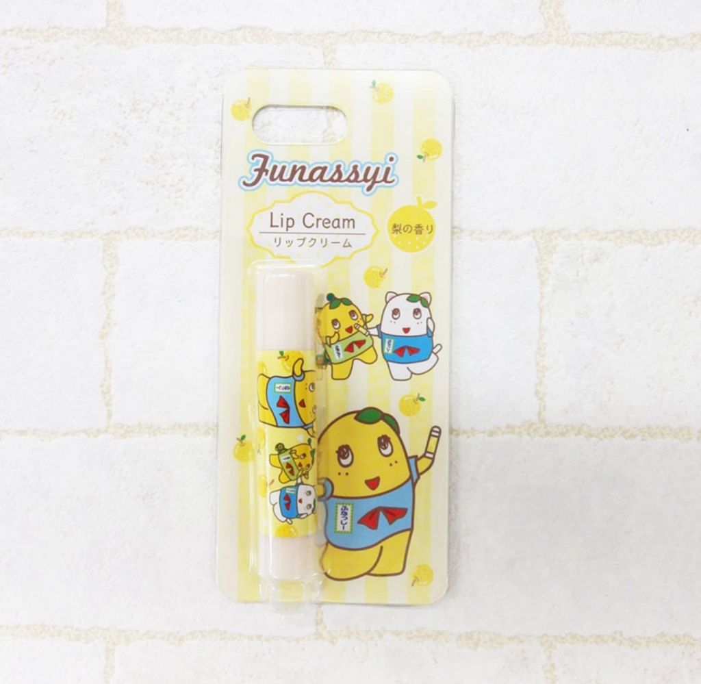 ふなっしーLAND リップクリーム (球体タイプ)/RACE/リップケアを使ったクチコミ（3枚目）