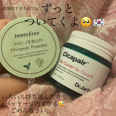 ノーセバム ミネラルパウダー/innisfree/ルースパウダーを使ったクチコミ（1枚目）