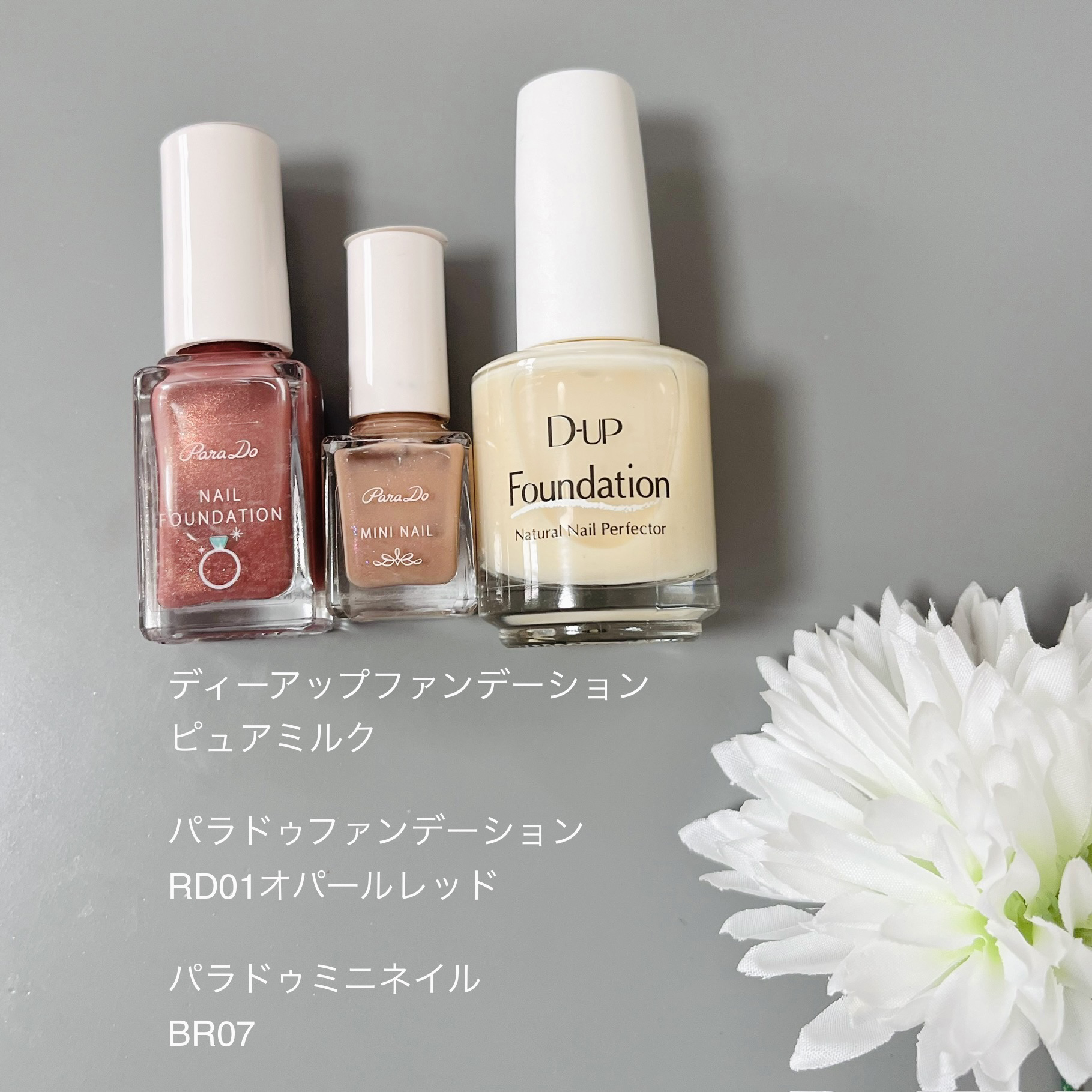 ミニネイル/パラドゥ/マニキュアを使ったクチコミ（2枚目）