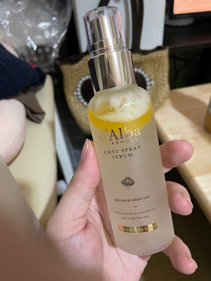 ダルバ ホワイトトリュフファーストスプレーセラム/ダルバ/ミスト状化粧水を使ったクチコミ(1枚目)