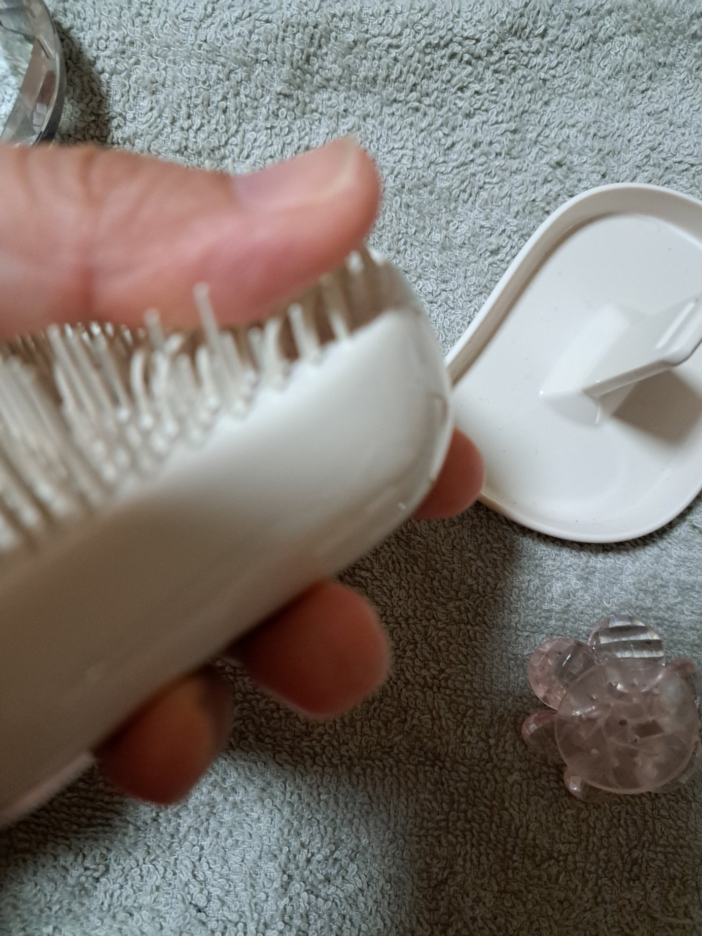 コンパクトスタイラー/TANGLE TEEZER/ヘアブラシを使ったクチコミ(3枚目)