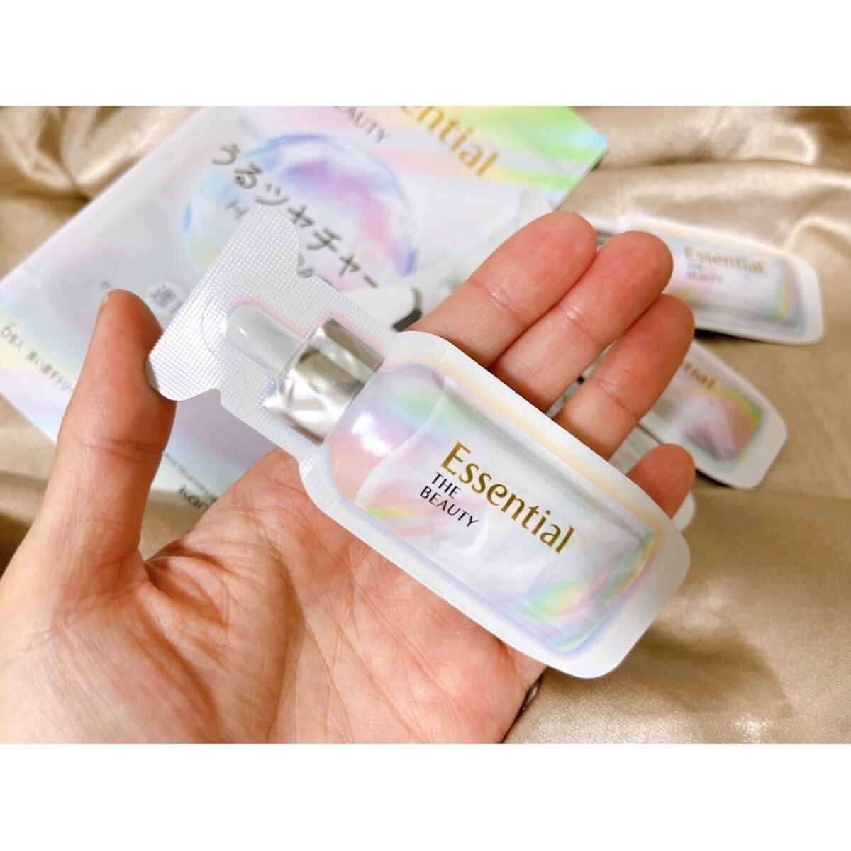 ザビューティ うるツヤチャージヘアパック/エッセンシャル/ヘアマスク・ヘアパックを使ったクチコミ（2枚目）