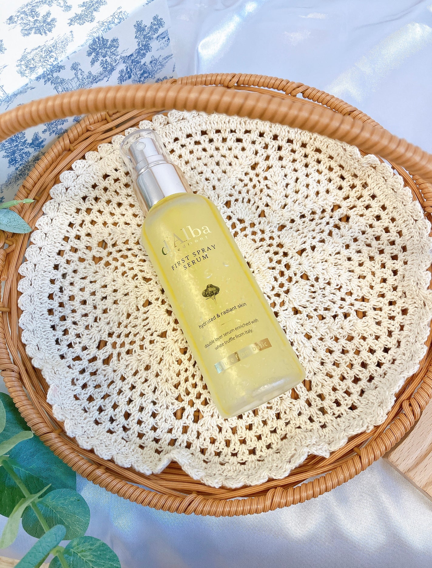 ダルバ ホワイトトリュフファーストスプレーセラム/ダルバ/ミスト状化粧水を使ったクチコミ(1枚目)