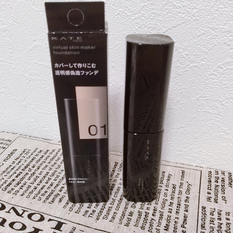 ケイト バーチャルスキンメイカー/KATE/リキッドファンデーションを使ったクチコミ（3枚目）
