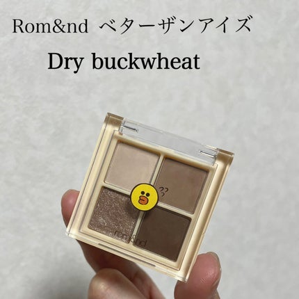 ベターザンアイズ ミュージックシリーズ/rom&nd/アイシャドウパレットを使ったクチコミ(1枚目)