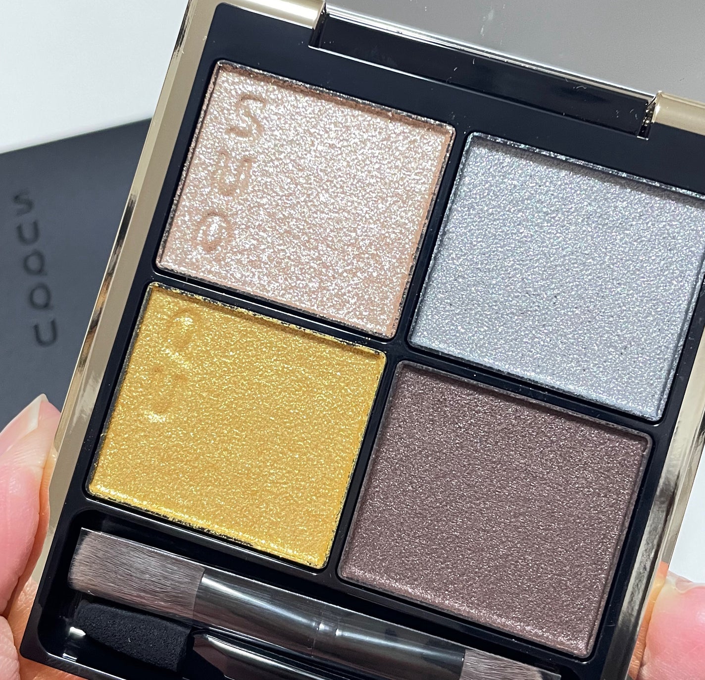 シグニチャー カラー アイズ/SUQQU/アイシャドウパレットを使ったクチコミ(2枚目)