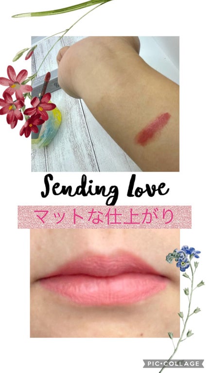 シフォンマット ルージュ/ESPRIQUE/口紅を使ったクチコミ(3枚目)