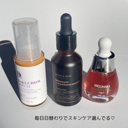 Idebenone+Blackberry complex serum/MARY&MAY/美容液を使ったクチコミ(2枚目)