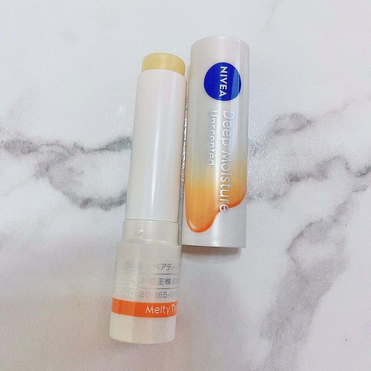 ニベア ディープモイスチャーリップ メルティタイプ/ニベア/リップクリームを使ったクチコミ(2枚目)