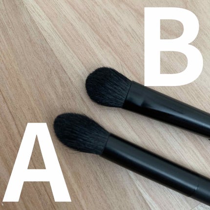 UR GLAM DUO EYESHADOW BRUSH A(デュオアイシャドウブラシA)/U R GLAM/メイクブラシを使ったクチコミ(2枚目)