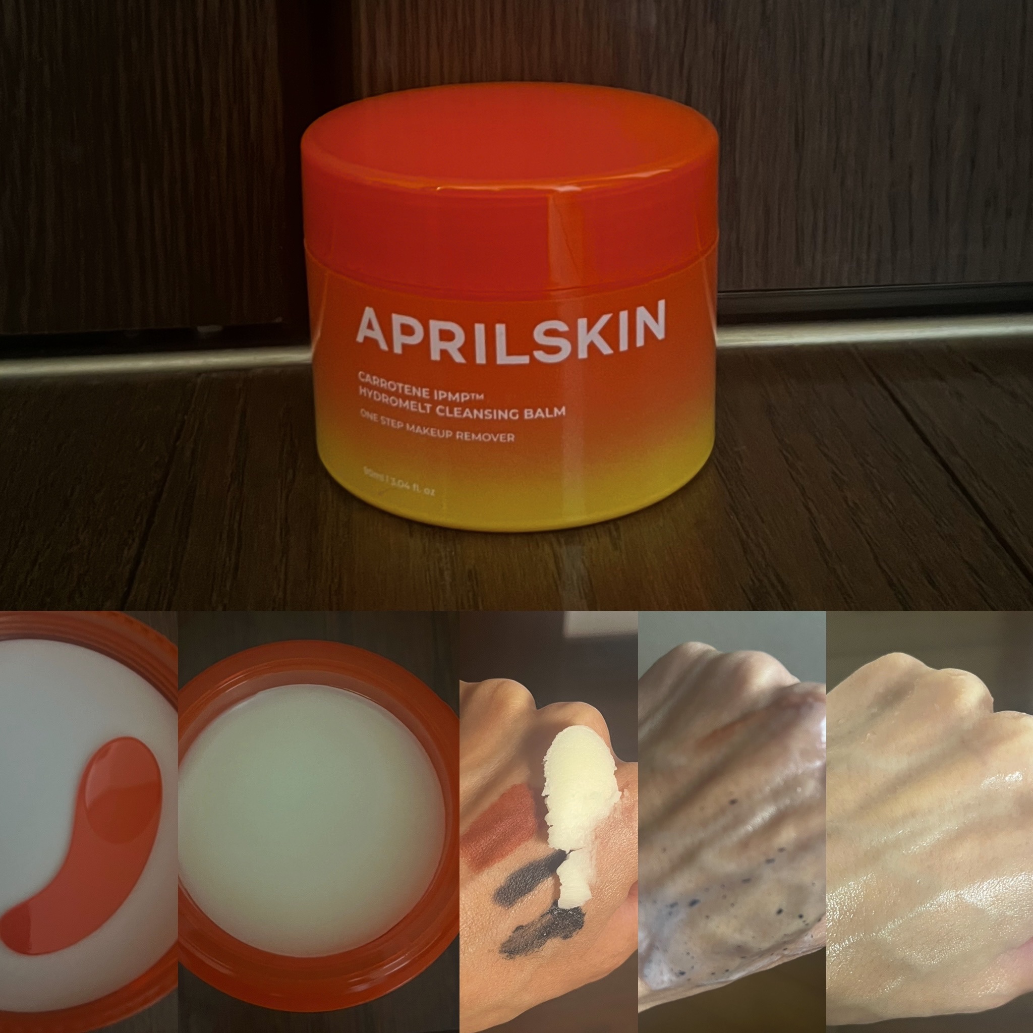 カロテンIPMP(TM) とろけるクレンジングバーム /APRILSKIN/クレンジングバームを使ったクチコミ（1枚目）