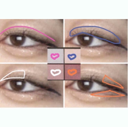 リアルクローズシャドウ/excel/アイシャドウパレットを使ったクチコミ(2枚目)