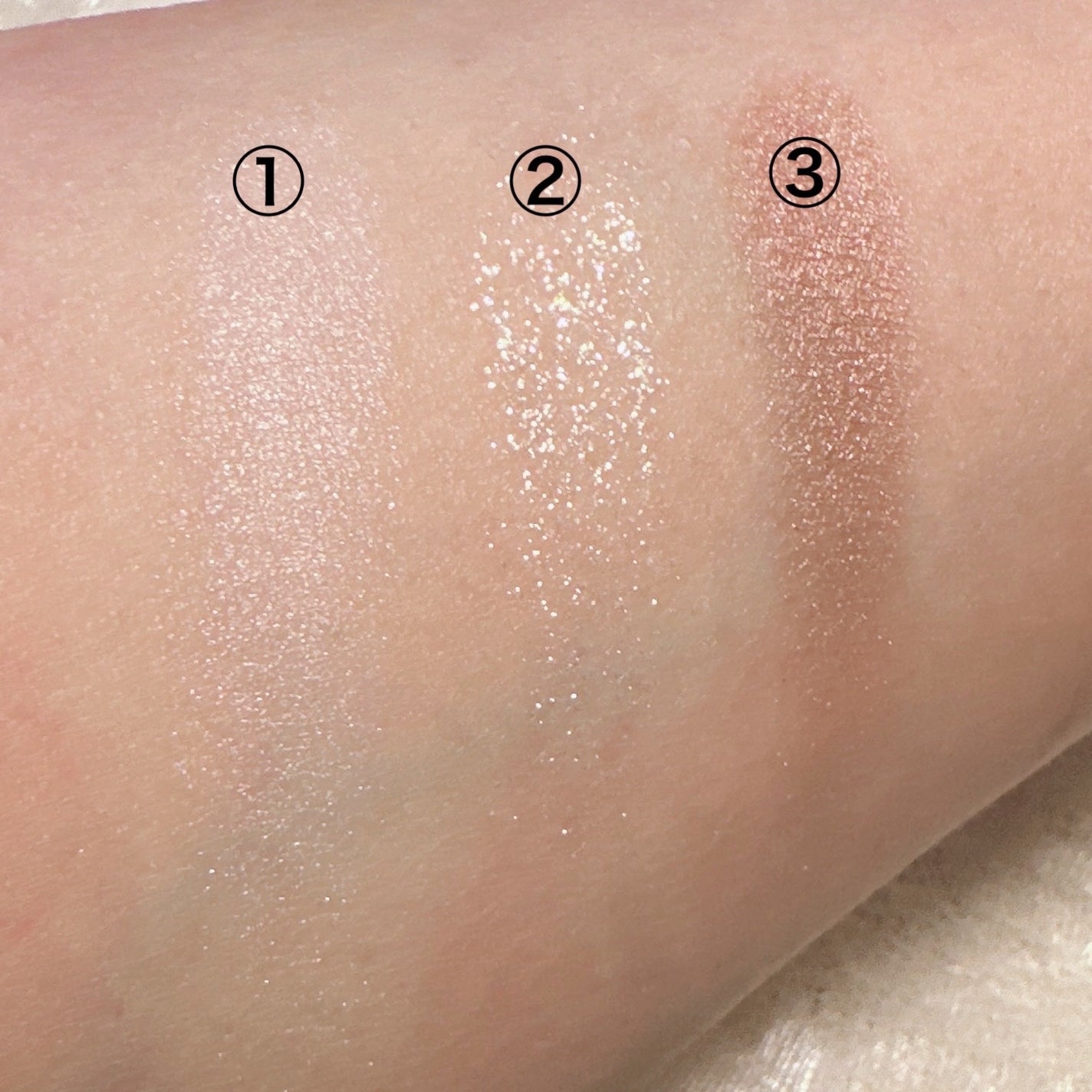 キラー アイ トリオ/Visée/アイシャドウパレットを使ったクチコミ(3枚目)