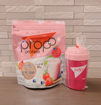 プロポ プロテイン(カフェオレ味)/ロート製薬/その他プロテインを使ったクチコミ(1枚目)