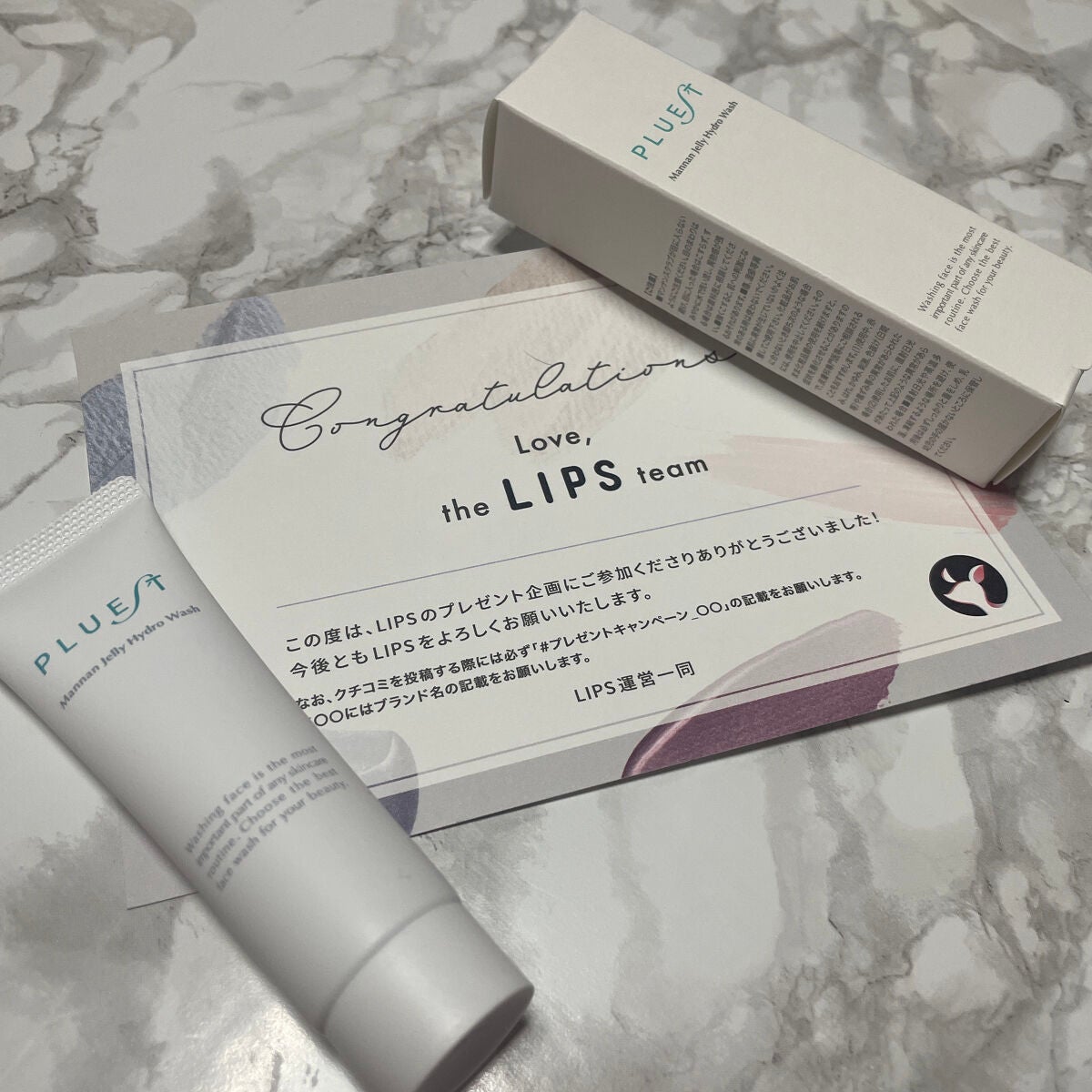 マンナンジェリーハイドロウォッシュ/PLUEST/洗顔料を使ったクチコミ(1枚目)