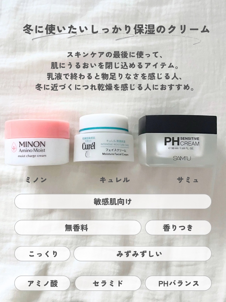 潤浸保湿 フェイスクリーム/キュレル/フェイスクリームを使ったクチコミ（2枚目）