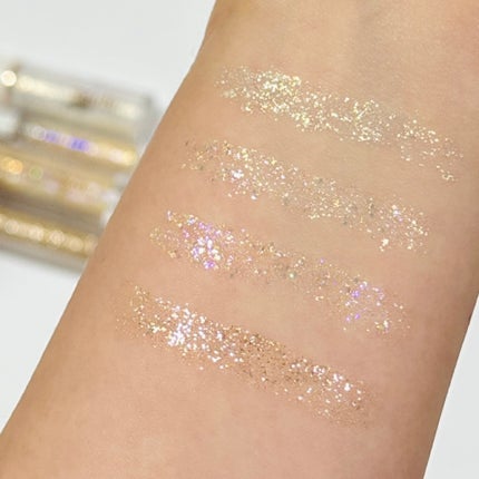 パラダイス シャイン アイ シークイン/DEAR DAHLIA/リキッドアイシャドウを使ったクチコミ(6枚目)