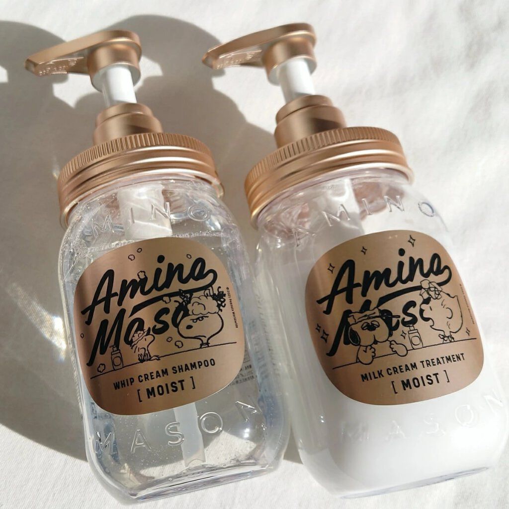 アミノメイソン ディープモイスト ホイップクリーム シャンプー/ミルククリーム ヘアトリートメント/アミノメイソン/市販シャンプーを使ったクチコミ（2枚目）