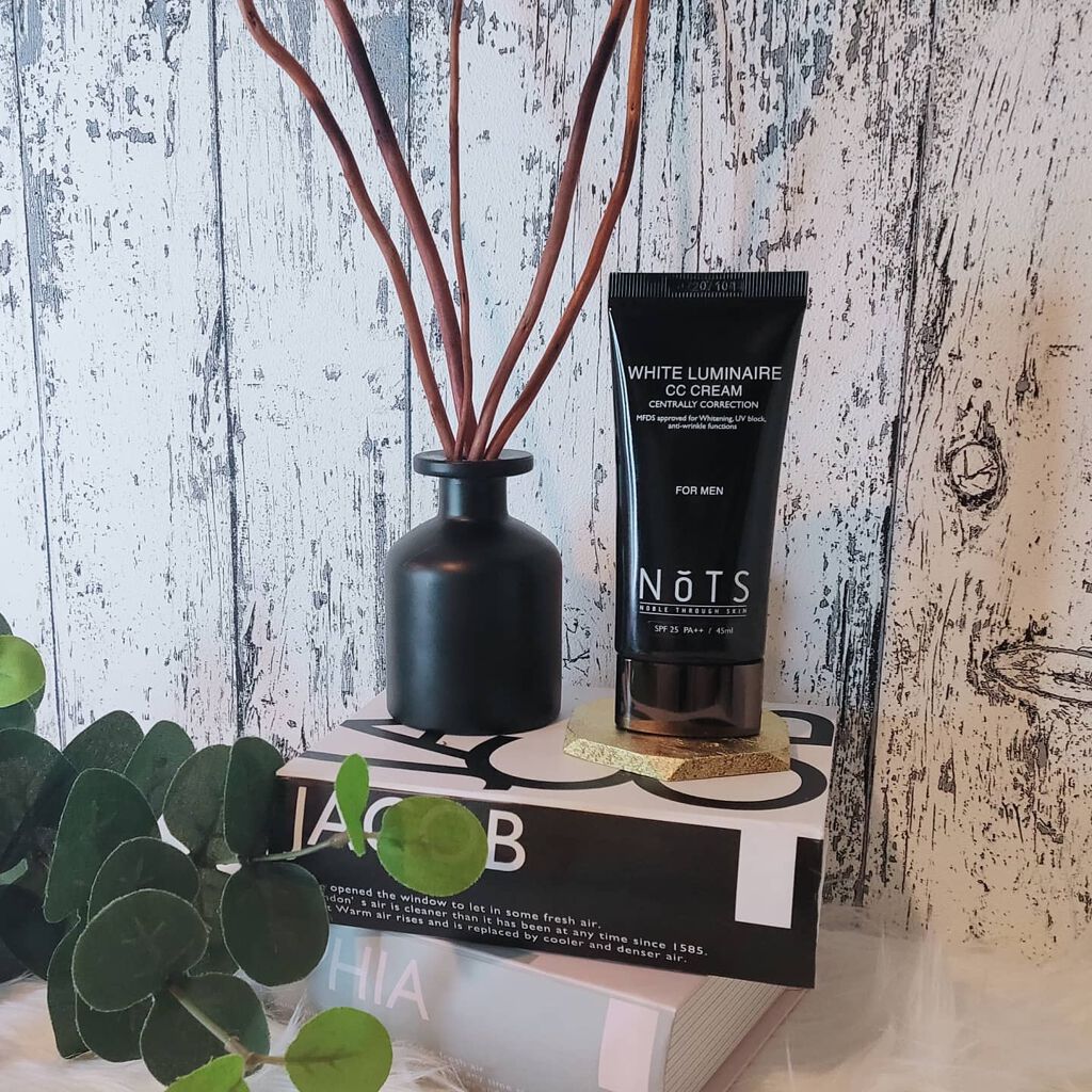 あたりちゃん♥️フォロバ&イイネ返し on LIPS 「【NOTSホワイトルミネールCCクリームフォーメン】メンズ韓国..」(2枚目)